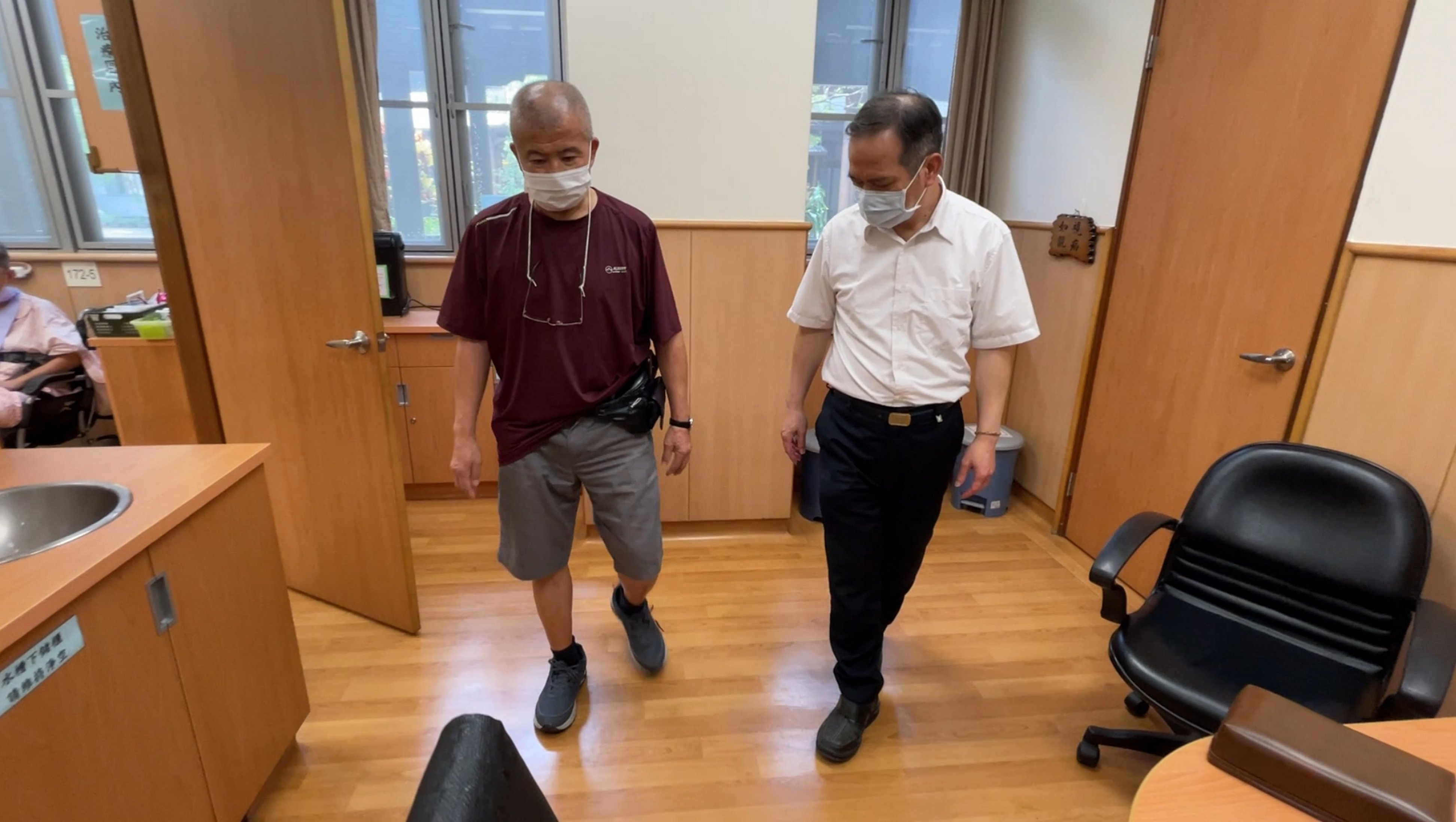 台中慈濟中西合療  中風患者「走」出醫院