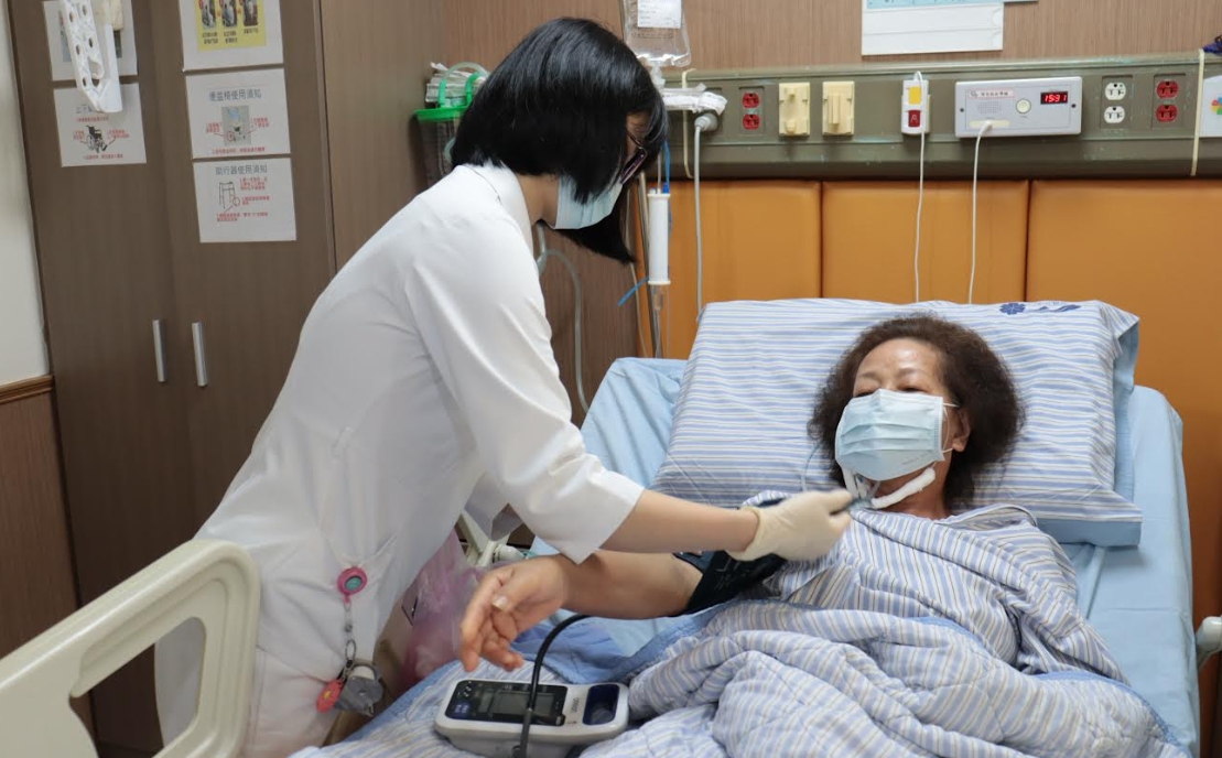 圖：林婦的冠狀動脈阻塞搶回一命／衛福部彰化醫院提供