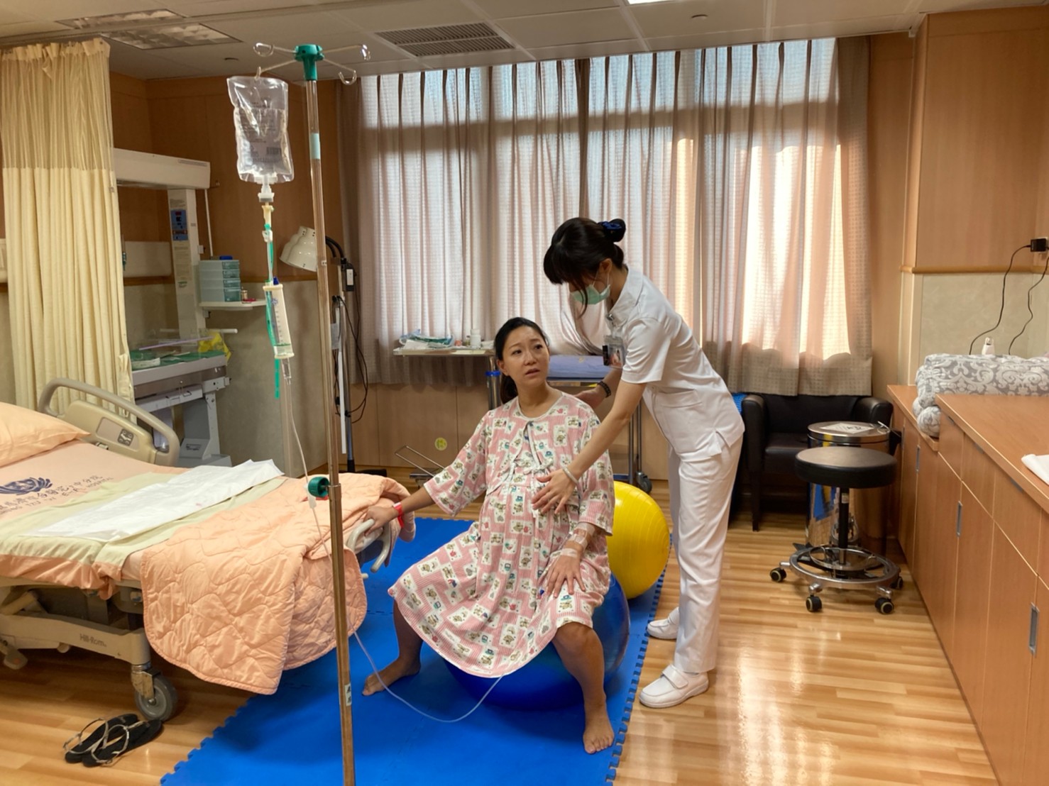 圖：台中慈濟醫院進來引進醫師結合助產師的共照方案，對保障產婦安全提供更好的保障／台中慈濟醫院提供